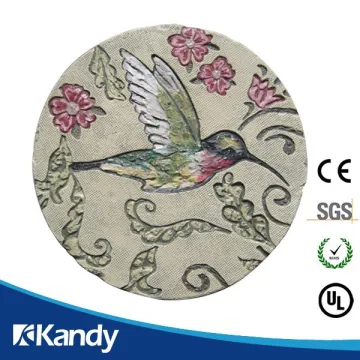 Timely delivery Custom wholesale 2014 new Resin Garden Stepping Stones