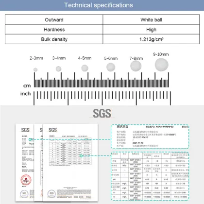ETERNAL WORLD BIO Alkaline Ceramic Granules - High Calcium Ion Ceramic Balls for Natural Water Filtration