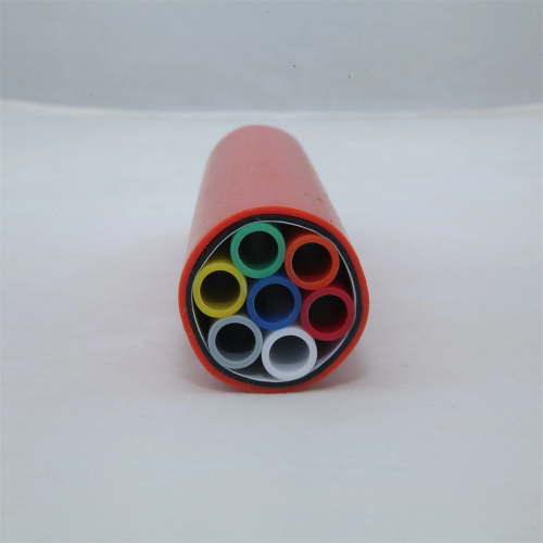 4ways microduct Pipe 7 ways 16/12mm underground HDPE microduct conduit Manufactory
