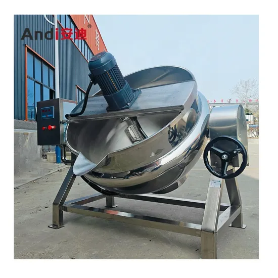High Quality Steam Boiler Soybean Milk Cooking Pot and Electron Equipment for Fat Melting and Sandwich Cooking