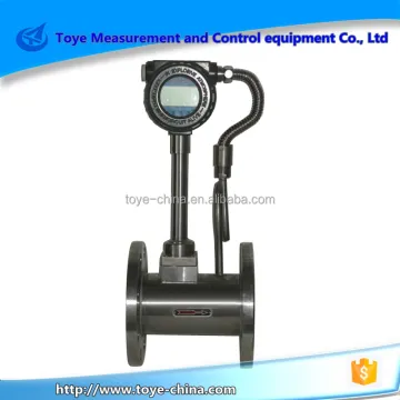 Vortex Flow Meter with Temperature and Pressure Compensation for Accurate Flow Measurement