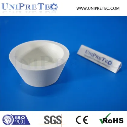 Hbn/Boron Nitride Ceramic Crucible for Metal Powder Melting
