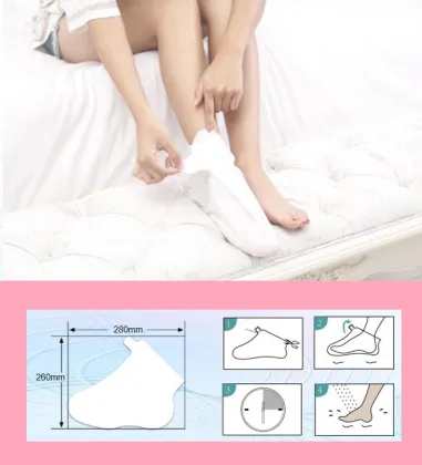 Foot Mask Peeling Exfoliating Milk Organic Foot Mask