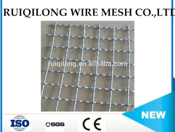 Plain woven stainless steel crimped wire mesh
