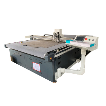 Digital Cutting Machine for Luminous License Plate Room Set Polyester Fabric Bamboo Curtain Blinds - TOPCNC Cutting Plotter with EOT