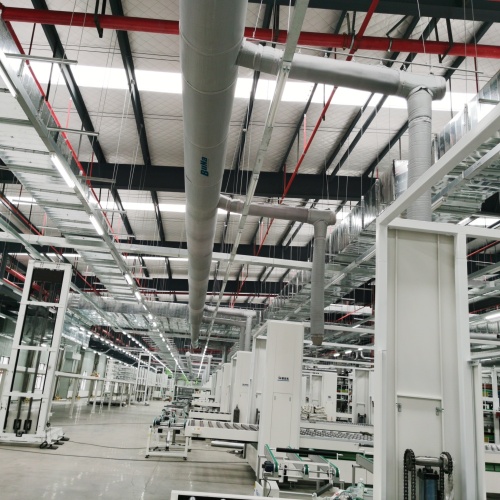 Application of Fabric Air Duct in Public Areas