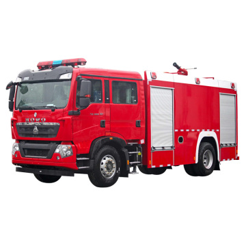 China Heavy Duty Truck HOWO: 8 Ton Fire Sprinkler Emergency Rescue Vehicle - Ideal for Firefighting and Road Cleaning Operations