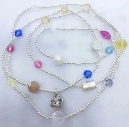 Silver heart bracelet
