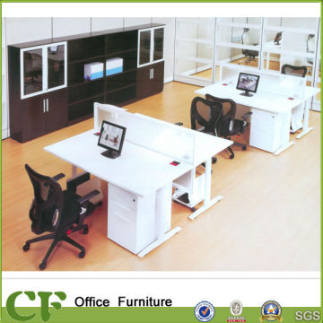 Metal legs 2 Person Office Workstation Systems