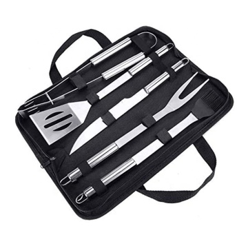 JinHaiYue Stainless Steel BBQ Grilling Tool Set: 5-Piece Popular Selling BBQ Accessories