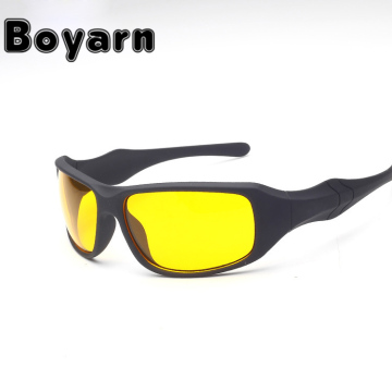 Night Driving Glasses Anti-Glare Sunglasses with Yellow Lens for Enhanced Safety and Vision