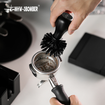 Portafilter 51-58mm için MHW-3Bomber Abs Kahve Filtresi Temizleme Fırçası