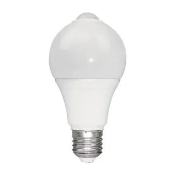 A60 led bulb motion sensor led lights 8w 12w