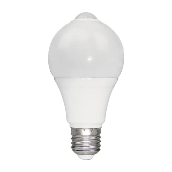 A60 led bulb motion sensor led lights 8w 12w