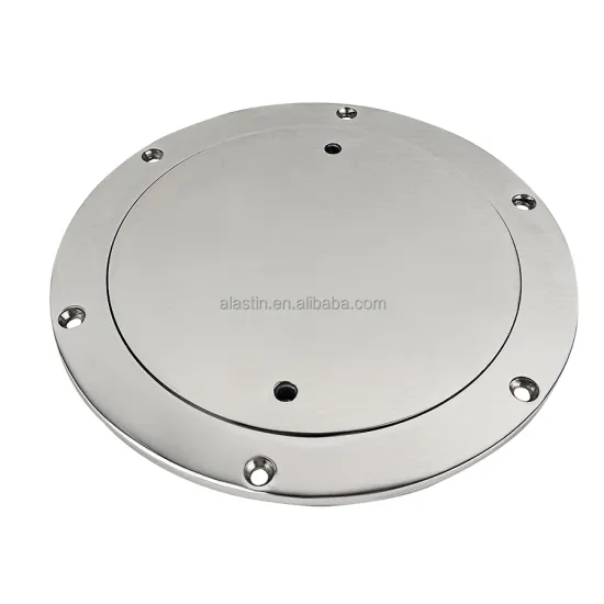 Alastin Marine 316 Stainless Steel Deck Plate With Key Mirror Polished Marine Hardware