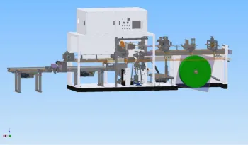 Facial tissue packaging machine