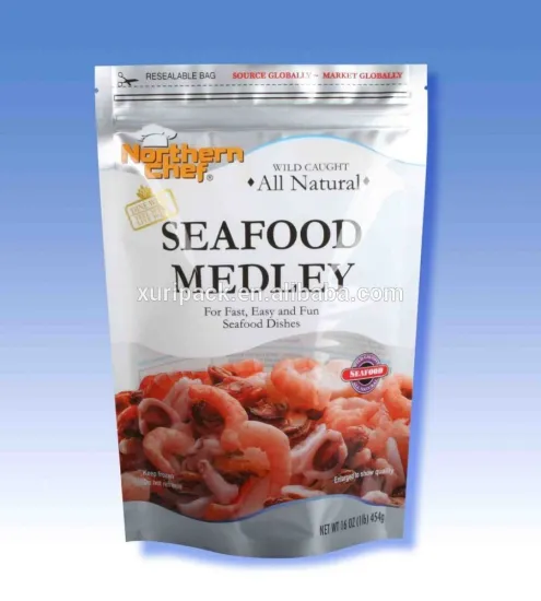 Aluminum vacuum plastic packaging bags/Aluminum foil food plastic bag