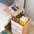 Locker Double Drawer Nightstand and Lifting table