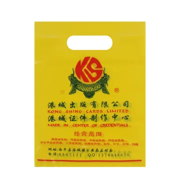 Custom Clothing Plastic Die Cut Bag