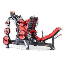 fitness super leg press 45degree dual system machine