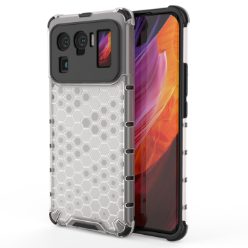 Case de teléfono TPU Diseño de Honeycomb Comercio Protector de portada de teléfono para Xiaomi 11 Ultra