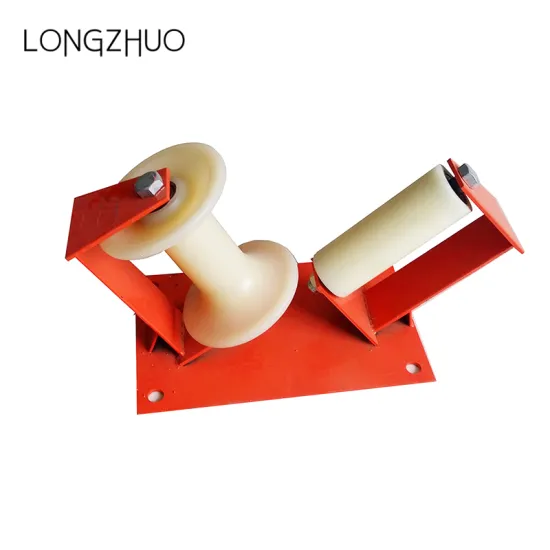 Ground Cable Corner Pulley Straignt Triple Wellhead Pulley