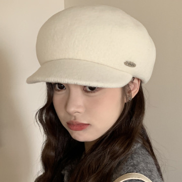 Wool Beret Women's Fall/Winter Fashion Trend Display
