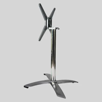 ALUMINIUM FLIP TOP DINING TABLE BASE