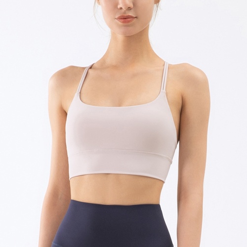 yoga top met ingebouwde bh