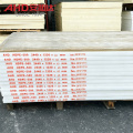Hoja de HDPE blanco de calidad alimentaria, 500, grosor 150 mm