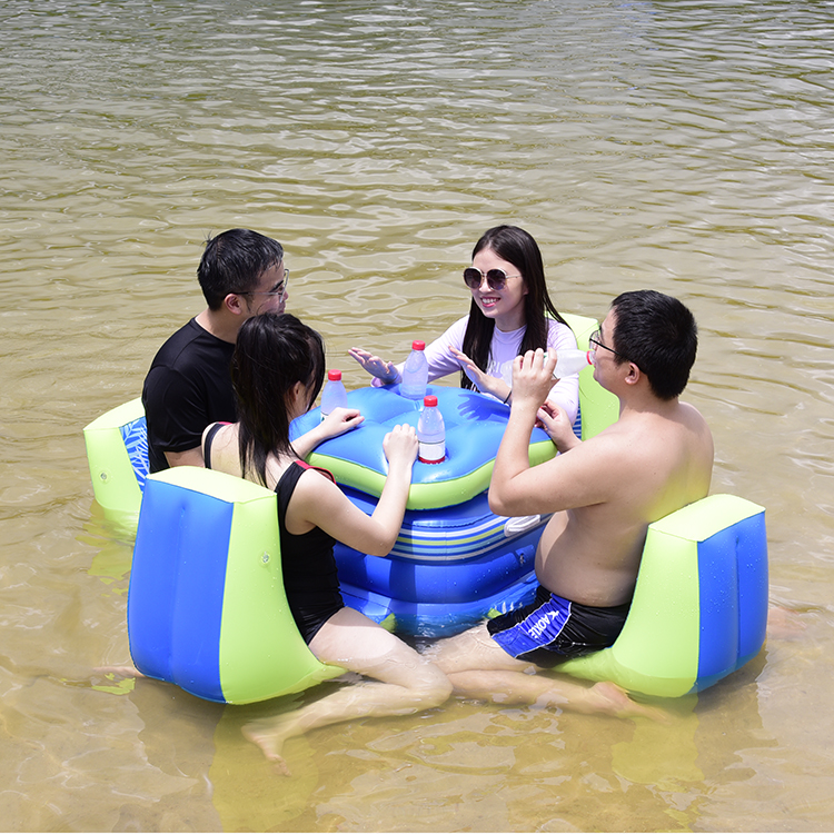 Children Inflatable Lounges in Swimming Pool