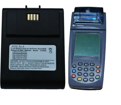 Verifone Pos Nurit 8020 Batteries , Lithium-ion Battery Packs