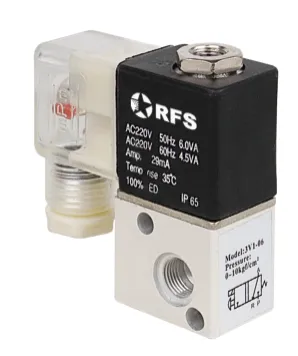 Two-position Three-way Solenoid Valve 