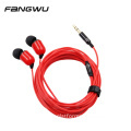 Factory 3 Meters 3.5mm Earphone with Microphone - Wired In-Ear Headset