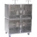 Stainless Steel ICU Oxygen Dog Cage for Veterinary Use