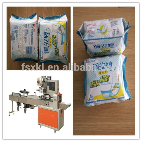 Supplying women sanitary napkins packing machine