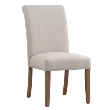 Restaurant Solid Wood Cane Wire Fabric Dining Chairs