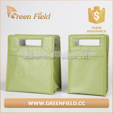 Foldable insulated Tyvek Lunch cooler Bag