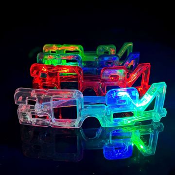Latest 2024 Light-Up Luminous Glasses: Brighten Your New Year, Christmas, and Halloween Parties with LED Glowing Eyewear