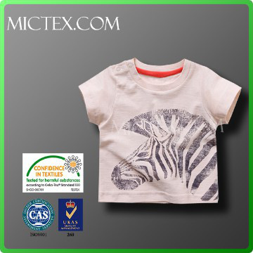 wholesale girls screen printing baby t-shirts OEM OEKO-TEX,ISO9001