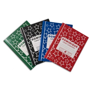 Student Samenstelling Boek: 200 pagina's, Seye Line, A4 Grootte, nietje Binding