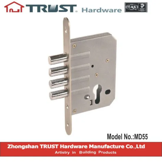 TRUST 55x45mm Motise Lock body with one Square bolt