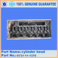 6D114 Cylinder Head 6745-11-1123 for PC300-8 Excavator Parts