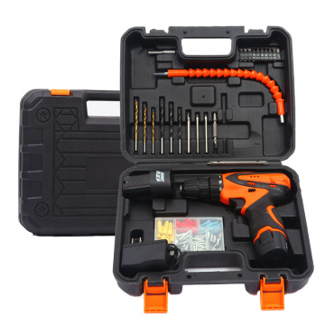 Diversity 78pcs 12V Lithium Electric Drill Set