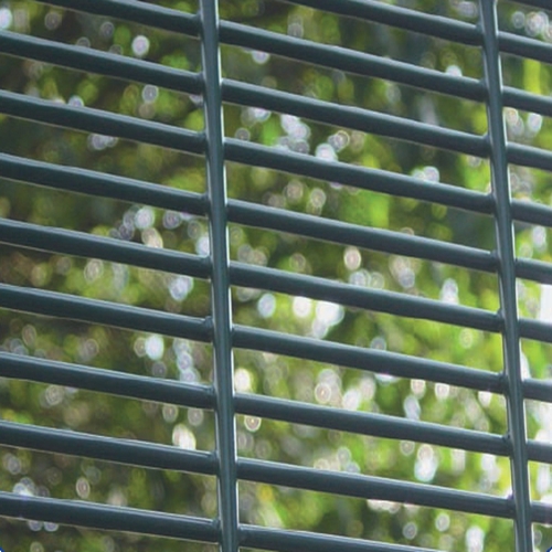 High Security Fence With Razor Wire