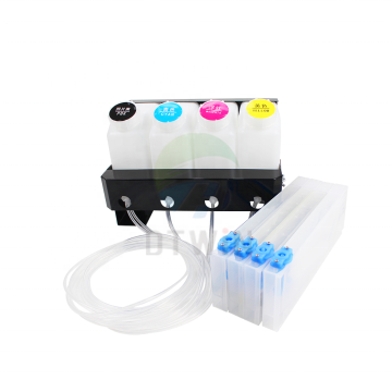 Sistema di alimentazione a inchiostro continuo a cartuccia 4+4 per Mutoh Mimaki