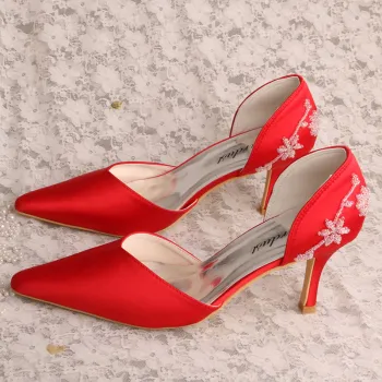 Red Shoes for Wedding Guest Women