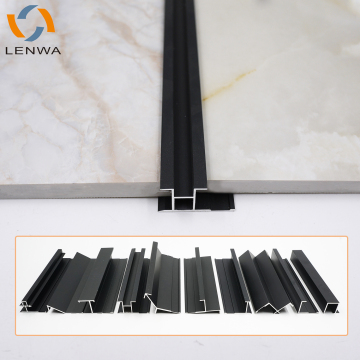 LENWA Aluminum Foshan Factory Price 12mm Wallboard Profile for Decoration