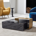 Exclusive Modern Square Italian Style Marble Coffee Tables