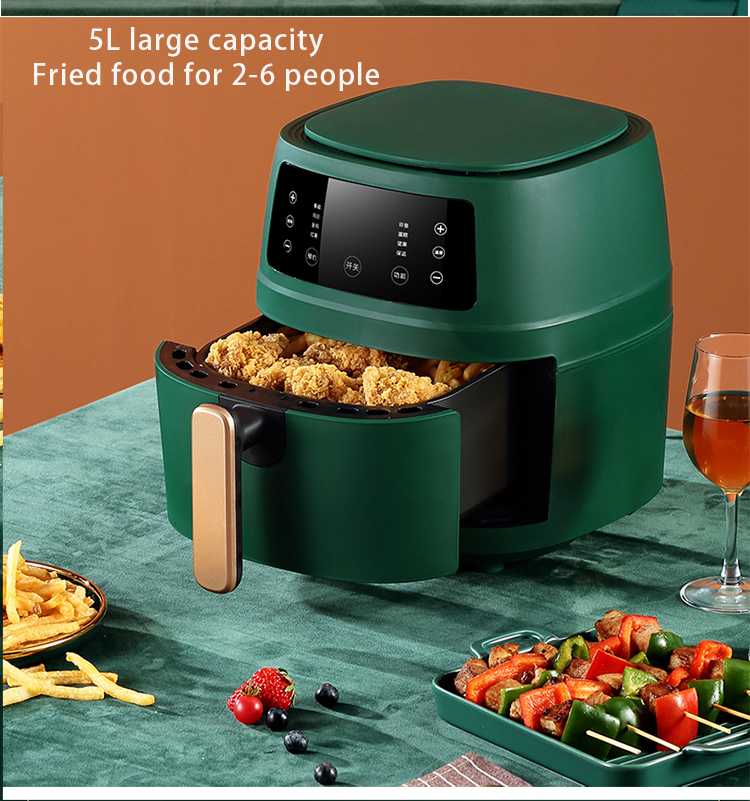 Smart Digital Nutricook Air Fryer Free Oil 6L